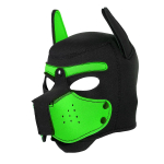 Moodsad unisex seksikad Cosplay Hole Dog peakatete kost&uuml;&uuml;mid Fetish Mask Kapuuts Pupply Play p&uuml;hadepeoks