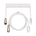 EPOMAKER Puff Aviator Coil USB-t&uuml;&uuml;pi C eemaldatav mehaaniline m&auml;nguklaviatuur sobib V65 kaabli, kaabli, Win/Mac/Gamer, RT100/TH68 PRO/TH80 jaoks