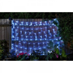 Guirlande d'ext&eacute;rieur solaire SMARDTV - Ultra 100 boules 15L - Blanc froid - 21,8m