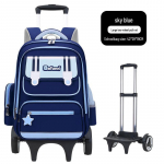 25 uut kerget suure mahutavusega k&auml;ruga koolikotti 1.-6. klassi poistele ja t&uuml;drukutele upgraded large two-wheeled trolley