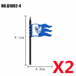 MOC Keskaja Punane L&otilde;vi Must Kotkas Loss S&otilde;dur R&uuml;&uuml;tel Hobuse Seljas Ehitusklots S&otilde;jav&auml;elane Figuur Vest Soomus Lipp M&auml;nguasi Kingitus B036