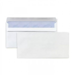 10 enveloppes blanches en papier - 11 x 22 cm valge