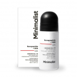 Roll-on deodorant nonapeptiidi ja alfah&uuml;droks&uuml;hapetega (40 ml), Nonapeptiid + AHA 06% Kaenla rullik, Minimaalne