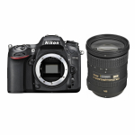 Nikon D7100 DSLR-kaamera + AF-S DX 18-200mm f/3.5-5.6G ED VR II objektiiv must