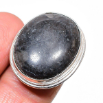 Biwa Pearl Handmade 925 Sterling Silver Jewelry Ring Size Adjustable b7g83