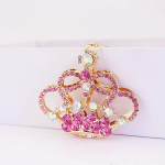 Rhinestone Crown v&otilde;tmehoidja: Armas aksessuaar naiste kottidele, v&auml;ike kingitus