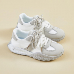 Naiste jooksutossud vabaaja spordijalatsid Mugavad paksu platvormiga tennised Naiste libisemiskindlad paeltega kerged spordijalatsid 35 lilla