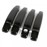 For Vauxhall ignia MK I 2008-2017 Carbon Fiber Printed Exterior Side Door Handle Cover Trim Moulding Frame Bezel Door Handle Cover