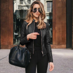 Naiste naiste rev&auml;&auml;ridega mootorjope ja t&otilde;mblukuga Biker l&uuml;hikesed k&auml;rbitud topid XXXL