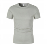 Suvine meeste T-s&auml;rk Ranna &Uuml;hev&auml;rviline L&uuml;hikeste varrukatega O-kaelusega Vabaaja Hingavad Topid L must