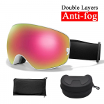Talvised Lumised Suusaprillid Kahekihilised Udustamisvastased Klassikalised Suusatamismaskid UV400 Suur Vaatev&auml;li Lumelaua Lumis&otilde;iduki Prillid Unisex Tasuta Karbiga