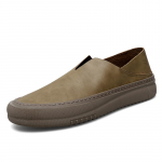 Meeste Vabaajajalatsid Moodsad Meeste Kingad Suede Pehmed Meeste Mokassiinid Vabaaja Mokassiinid Slip-On Meeste S&otilde;idujalatsid Kalamehe Mees Laisk King 38 khaki