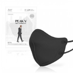 &Otilde;humask KF94 Peak V Light M Must 1 leht