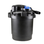 CPF-2500 Kalatiigi filtreerimiss&uuml;steem filtri&auml;mber bassein kalakasvatus v&auml;line 16L sobib 3m&sup3; kalatiigile steriliseeriva lambiga UK adapter plug