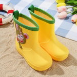 Tootja laste kummikud multifilm poistele ja t&uuml;drukutele lasteaed beebi veekindlad ja libisemiskindlad vihmakingad fliisist soojad veekingad 29 yards (inner length 190mm)