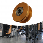Fitness Bearing Pulley Wheel Accessory 10 mm Inner Diameter Convenient Install Workout Exercise Wear kuld