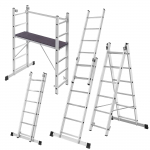 KADAX Alumiiniumist Redel-Tellingud 270 cm