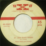 7-tolline plaat RICHARD MALTBY & HIS ORCHESTRA - St. Louis Blues Mambo / Armas, ole 4X0042 X 1954 USA Dž&auml;ss Kasutatud