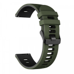 22 mm silikoonrihm Xiaomi kella v&auml;rvilise spordi jaoks. Asenduskellarihm Huami Amazfit GTR 3 GTR 47 mm Pace Stratos 3 2 2S jaoks punane must v&auml;rv