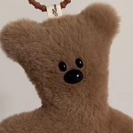 Teddy Bear Squeak v&otilde;tmehoidja ripats isetegemise materjalist kott Multifilm Armas pl&uuml;&uuml;sis m&auml;nguasi Kawaii t&auml;idisega amuletid Kaunistused lastele Kingitus