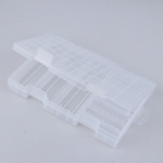 Super Volume plastikust patarei hoiukast 100 tk Aaa Aa akuhoidja jaoks 1pcs