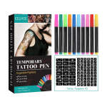 EELHOE temporary tattoo pen set face arm body multi-color drawing diy makeup graffiti decorative tattoo pen
