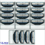 16 tk. Br&auml;ndi habemenuga Kvaliteetsed žiletiterad Mache 3 meestele 16pcs