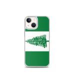 Coque iPhone &ndash; mitmev&auml;rviline &ndash; Drapeau &icirc;le Norfolk &ndash; Souple &ndash; &Uuml;hilduv iPhone 13 mini