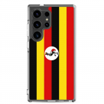 Coque T&eacute;l&eacute;phone &ndash; Samsung &ndash; Galaxy S24 &ndash; Drapeau Ouganda &ndash; Supp &ndash; Mitmev&auml;rviline
