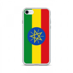 Coque pour iPhone - Drapeau de l'Ethiopie - iPhone 8 - Silikoonist supp - Design fin et l&eacute;ger