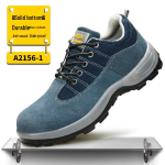 Hingavad seemisnahast keevitussafetyshoes: L&ouml;&ouml;gikindel, Torkekindel, Tulekindel, Kulumiskindel A2156-1-Low-price promotional model;44