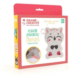 Kit mosa&iuml;que - Diamond Mosaic - Porte-monnaie Chat - Blanc - 7 ans - Plastique valge