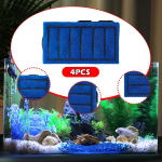4Pcs Tank Cartridges Aquarium Cartridges, Easy to Install, Replace Parts for 5W Turtle Tanks Reptile