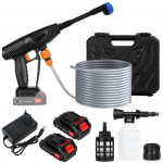 Juhtmevaba survepesur Akutoitega survepesur Juhtmevaba survepesur 6-in-1 reguleeritavate d&uuml;&uuml;sidega 24V kaasaskantav auto survepesur EU