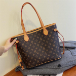 Kotid Naiste uued tr&uuml;kitud kotid Moodsad suure mahutavusega &otilde;lakotid Mitmek&uuml;lgsed kaenlaalused kandekotid pruun