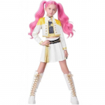 T&uuml;drukute K-POP Superstaari Peo Cosplay Kost&uuml;&uuml;m Laste Laulja Rumi Mira Zoey Kooli Lavaetenduse Riietus 130cm
