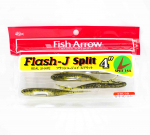 Fish Arrow Soft Lure Flash J Split, 4 tolli, 6 t&uuml;kki pakis 02 (3752)