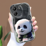 Armas koomiksimustriga kreemja tekstuuriga korpus, lainelise servaga pehme silikoonkaanega telefoni&uuml;mbris Xiaomi Redmi jaoks Redmi A3