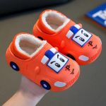 Poisid armsad 2024 uustulnukad auto multikas sussid babi siseruumides soojas pl&uuml;&uuml;sis sisejalatsid laste talvesussid 22-23 Insole 13.5cm