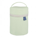 Zojirushi Supitermosikott S Suurus (250-400 ml) | Kaasaskantav ja isoleeritud | S&ouml;&ouml;giriistade tasku | Masinpestav l&otilde;unakott | &Otilde;huline roheline SW-PC01-GM