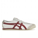 Onitsuka Tiger Mexico 66 Valge Burgundia Unisex Tossud D4J2L-0125 43.5