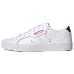 Adidas Stiilsed reljeefse kolmelehega monogrammiga naiste tossud Valge Pilvevalge Meeskonna-Sinine FY6669 36⅔