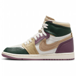 Air Jordan 1 High Method of Make Galactic Jade Naiste Tossud Roheline Seil Taevas-J-Lilla FB9891-300 35.5