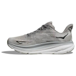 HOKA Clifton 9 Harbor Mist Black Meeste Tossud Hall 1127895-HMBC 44 gray