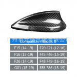 Ehtsa s&uuml;sinikkiust antennikate: P&auml;raku-kujuline kleebis BMW 1., 2., 3., 5., 7. seeriale, X1, X5, X6