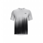 Under Armour Lihtne &uuml;mmarguse kaelusega pusa L&uuml;hikeste varrukatega T-s&auml;rk Meeste Topid Haze-Gray 1377053-014 S