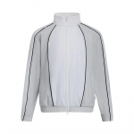 Meeste Under Armour SS25 moodne lihtsa p&uuml;stise kraega lahtise varrukaga jope, valge 1390287-100 L