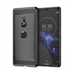 S&uuml;sinikkiust tekstuuriga TPU &uuml;mbris Sony Xperia XZ3 XZ2 Compact XZ1 Premium XA2 Ultra XA1 Plus jaoks, p&otilde;rutuskindel kaitsekate, fundad Sony Xperia Ace 2 punane