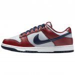 Nike Dunk Low Tume Punane Obsidiaan Unisex Tossud Hunt-Hall Meeskonna-Tume-Punane Valge HF5441-003 38.5