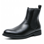 Briti stiilis meeste Chelsea saapad Mood Mugavad poolsaapad meestele 46 must